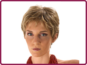 Parrucca Donna in fibra sintetica | In vendita su Laikly.com